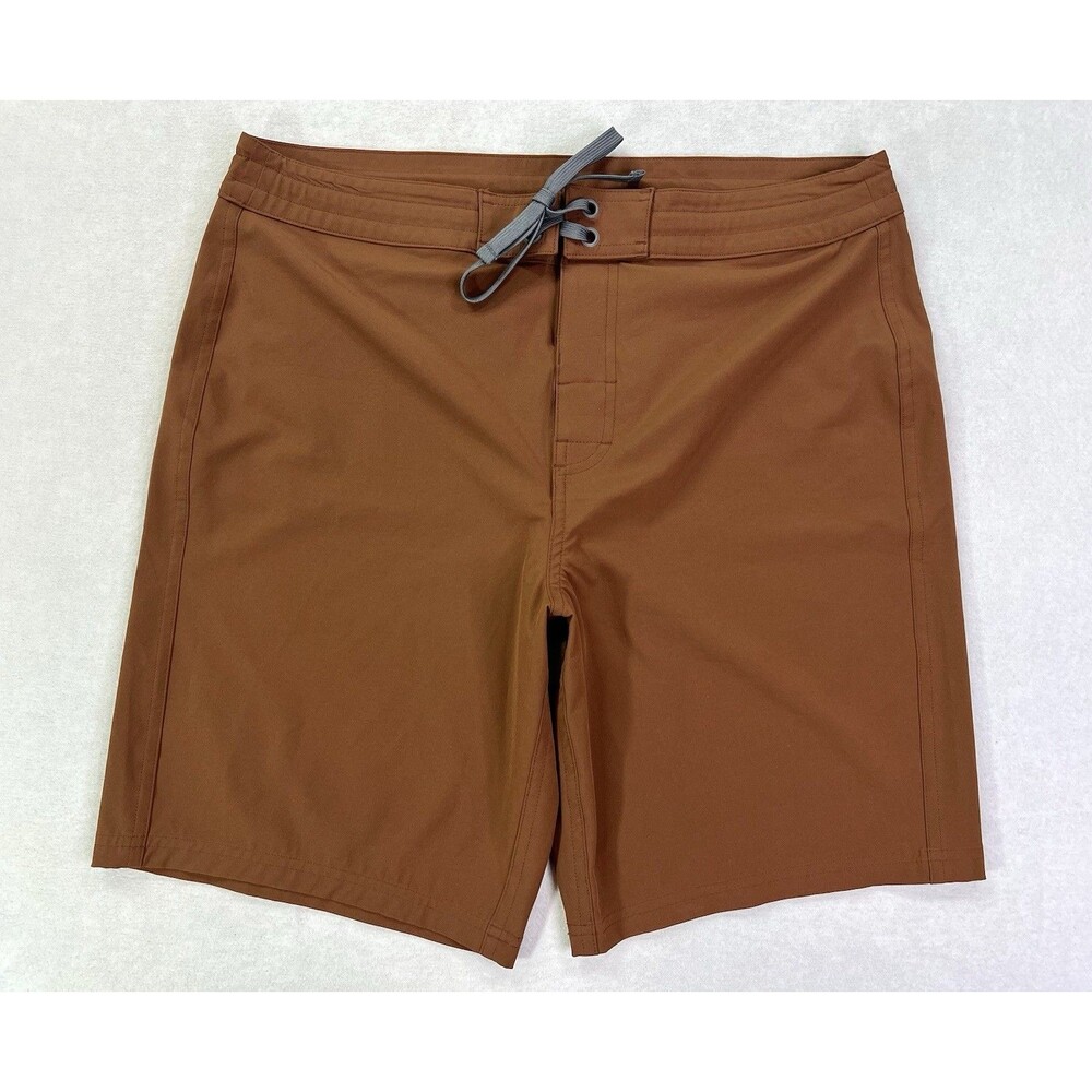 prAna Boardshorts 1969481 Recycled Stretch Unlined Surf Swim Trunks Mens 32